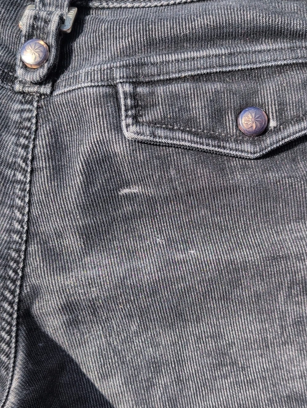 Athleta Corduroy Dipper Pant in Dark Gray. Size 6. - Picture 10 of 10